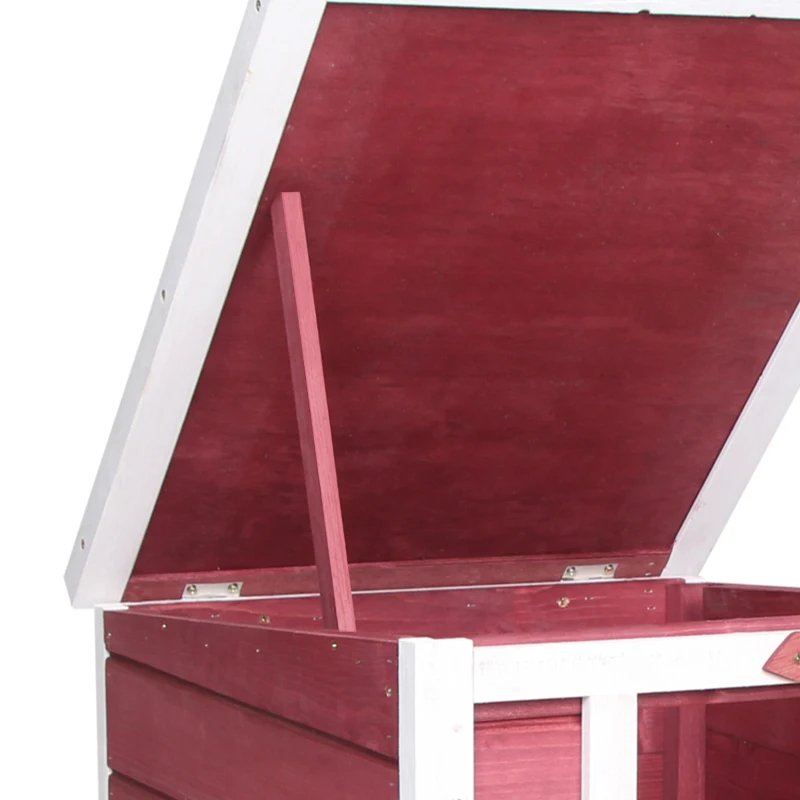 Casa para Conejos Pequeña Casa de Animales con Techo Impermeable y Accesible — imagen 8