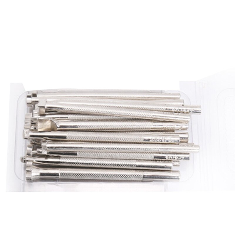 1Set(20Pcs)Leather Carving Hand Working Saddle Making Tools Engraving Craft Set — image 5