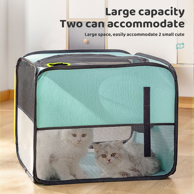 Cats And Dogs Bathing Home Blow Dry Hair Cage Pet Warm Drying Box Splash-Proof Hair Dryer Drying Bag — image 3