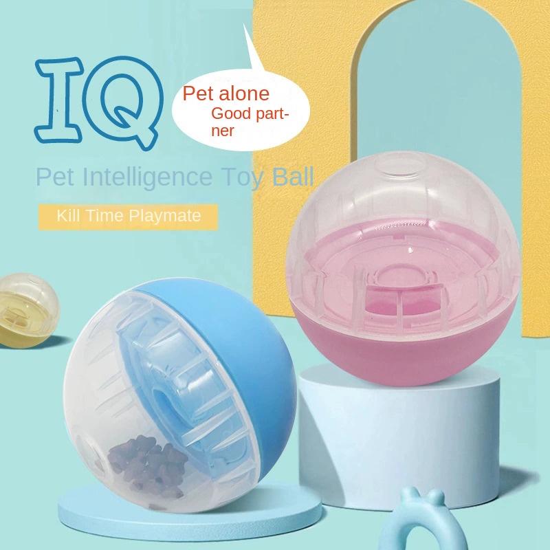 Pelota de Alimentación para Mascotas con Movimiento Aleatorio - Juguetes Inteligentes Resistentes al Mordisco para Perros y Gatos — imagen 2