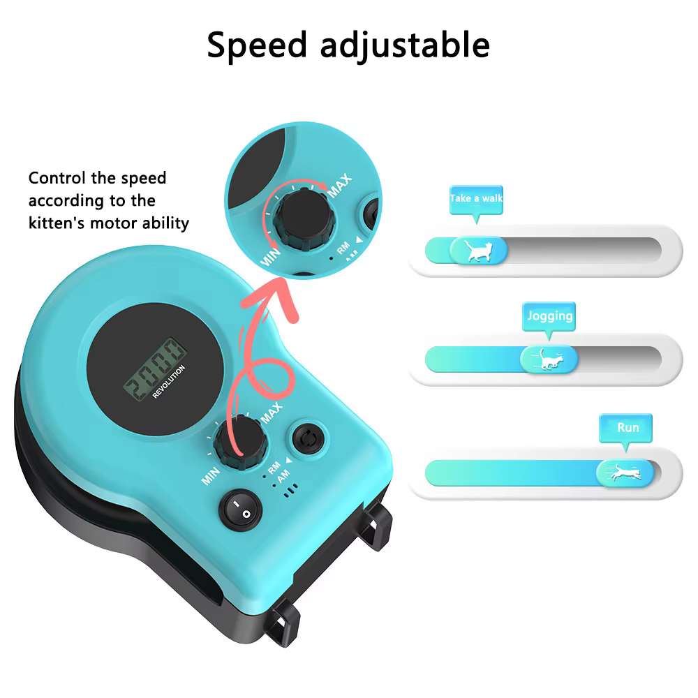 Electric Pet Toys Interactive Cat Toy for Indoor Cats for Bored Kitten Puppy Play Chase Run Exercise Hunting Mental Stimulation — image 3