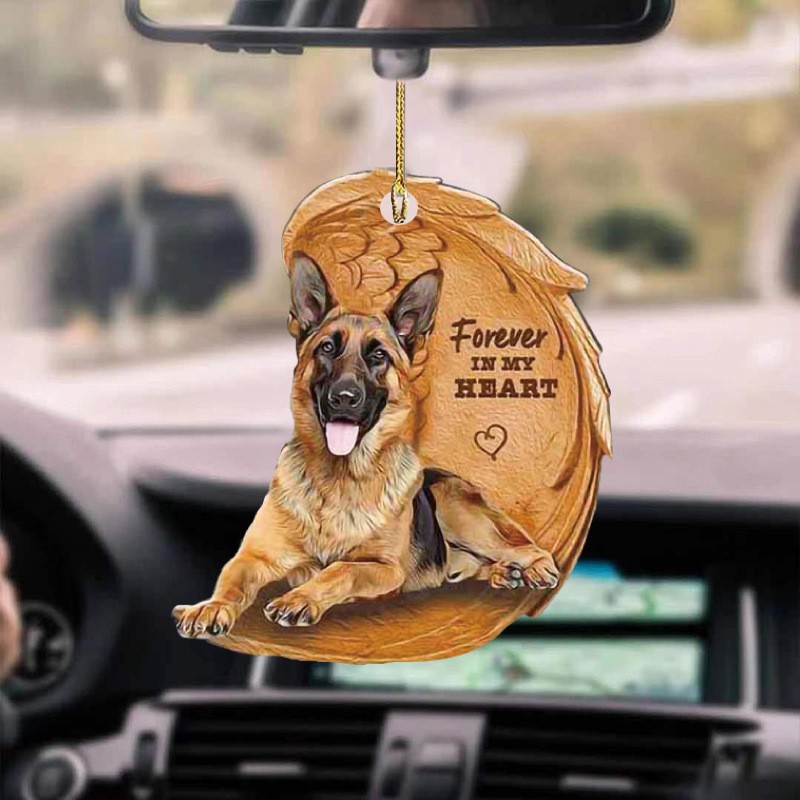 Colgante Decorativo de Perro en Acrílico, Accesorio para Auto, Decoración Interior, Adorno Colgante Creativo y Tierno para Coche — imagen 2