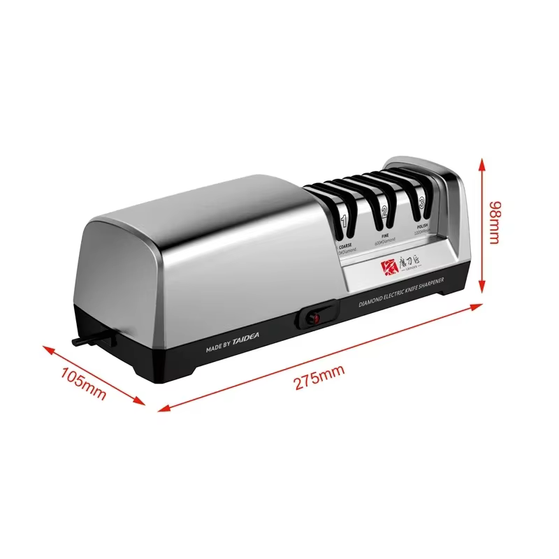 TAIDEA Professional Electric Knife Sharpener - 3-Stage System, Restore and Polish Blades Effortlessly Kitchen Sharpener — image 5