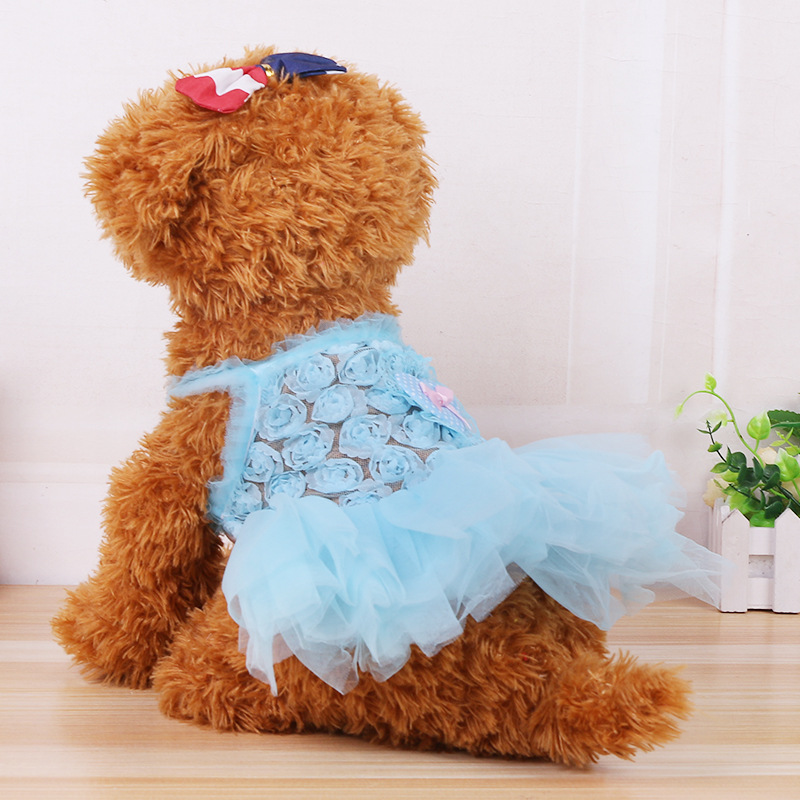 Ropa de Pelo para Mascotas - Vestido con Faldita de Lana para Perros Teddy VIP — imagen 5