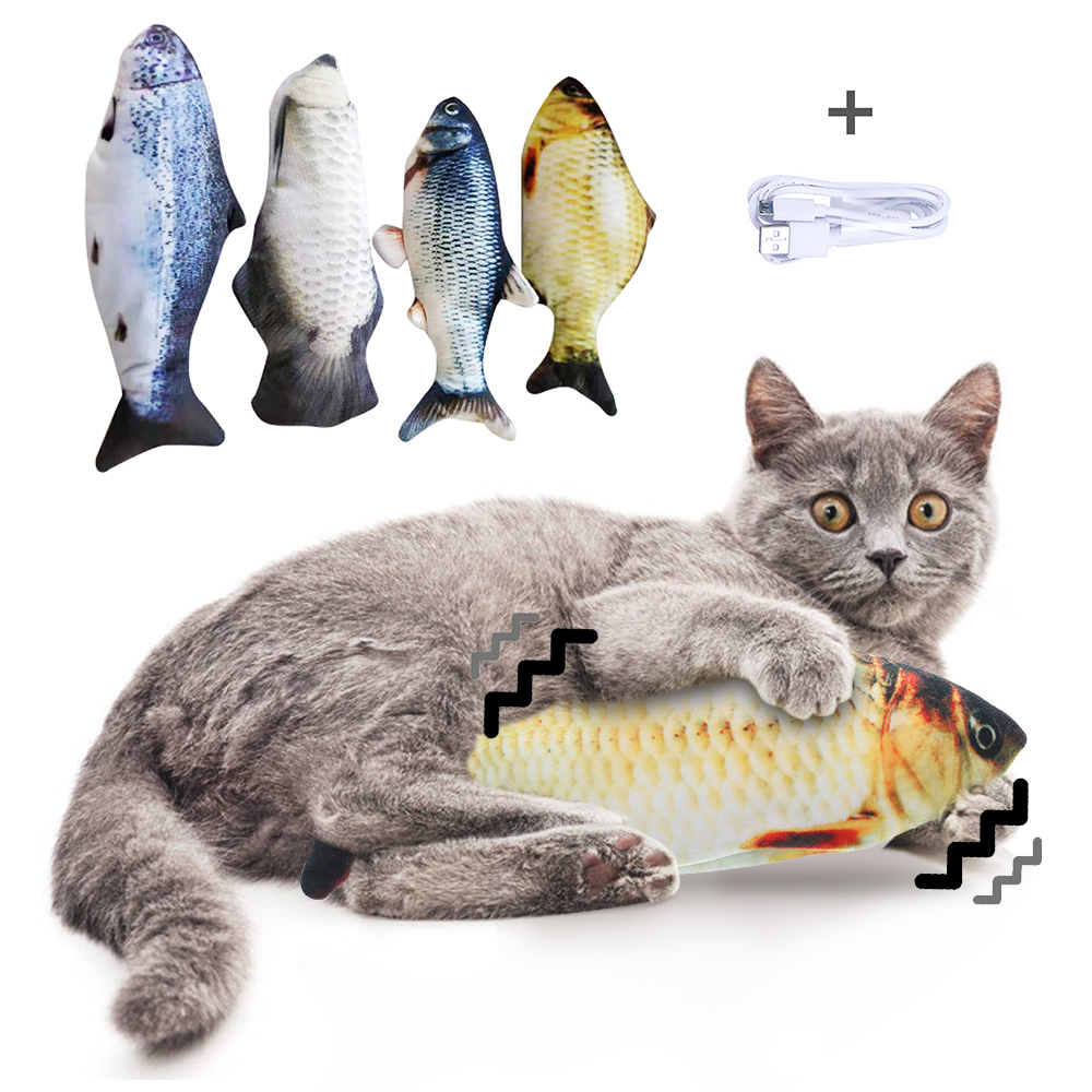 Without Cat Nip Version - Electric Jumping Fish Simulation Electric Fish Toy — image 32