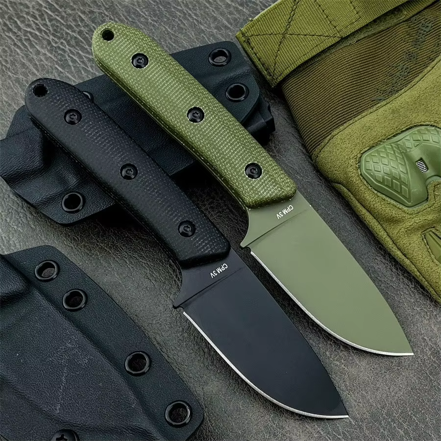 Pacaya Straight Knife Hunting Knife Outdoor Knife Craft Knife Camping Equipment Knife with Sheath Gifts for Men — image 4
