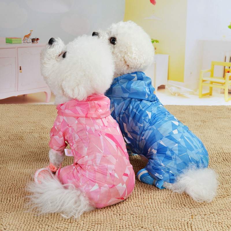 Pet Tide Brand Dog Clothes Summer Thin Sunscreen Clothes Four-Legged Clothes Light And Breathable Than The Bear Teddy Bomei Small Dog — image 2