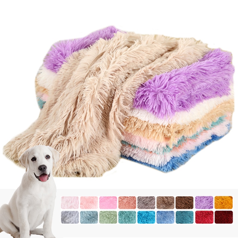 Manta de Plush para Perros y Gatos: Cubreleta Suave y Caliente para Dormir, Tamaño Pequeño, Medio, Grande — imagen 1