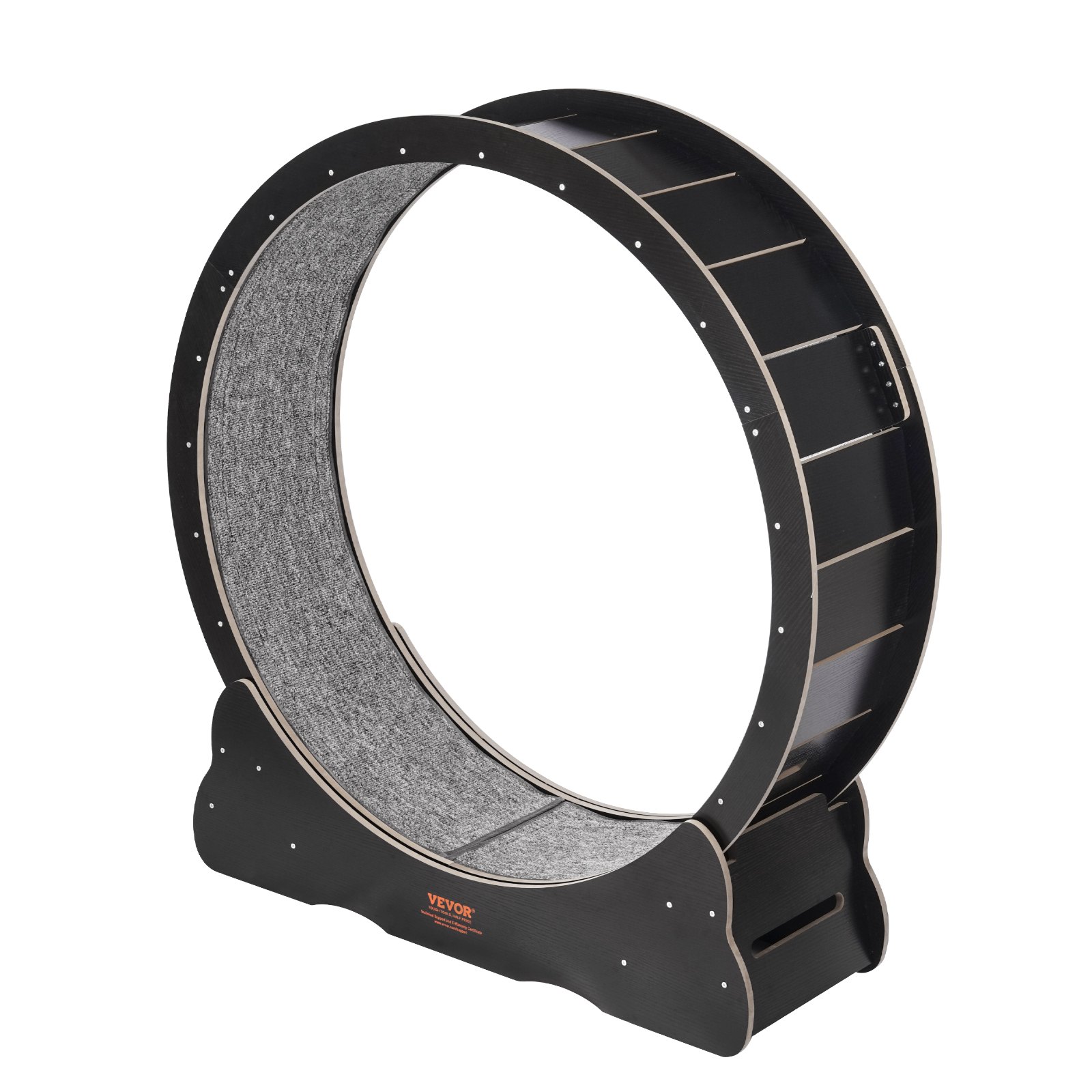 Cat Exercise Wheel 43.3' Large Cat Treadmill Wheel For Indoor Cats Black — image 1
