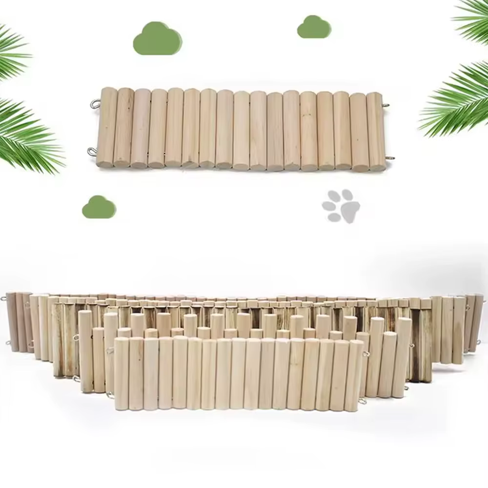 Accesorios para Hábitat de Ratones: Puente y Muro Bendable para Pequeños Animales — imagen 6