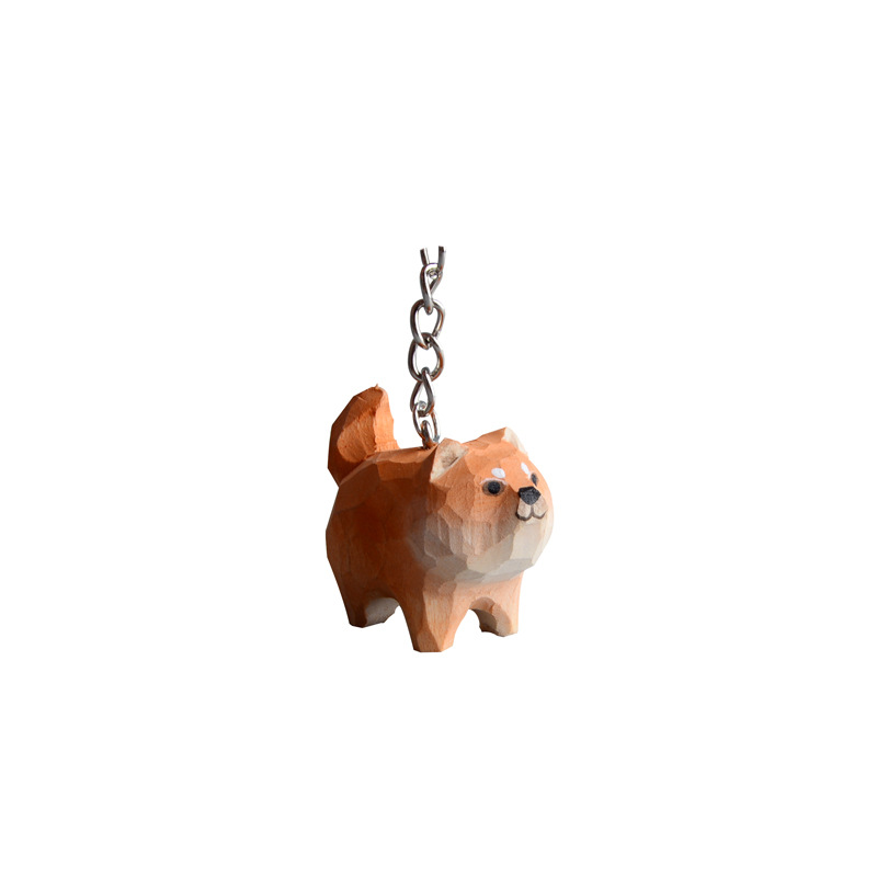 Creative Wooden Cat Trinkets Crafts Handmade Wood Carving — image 6
