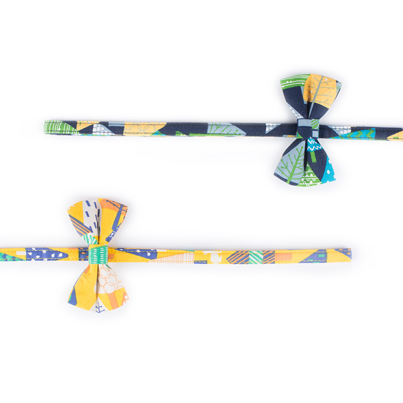 Flowers Printing New Small Fresh Korean Version Leash Cotton Teddy Bear Leash Dog Leash — image 3