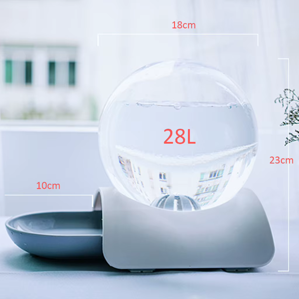 Pet Cat Bubble Automatic Water Feeder Fountain For Pets Water Dispenser Large Drinking Bowl Cat Drink No Electricity NEW — image 6