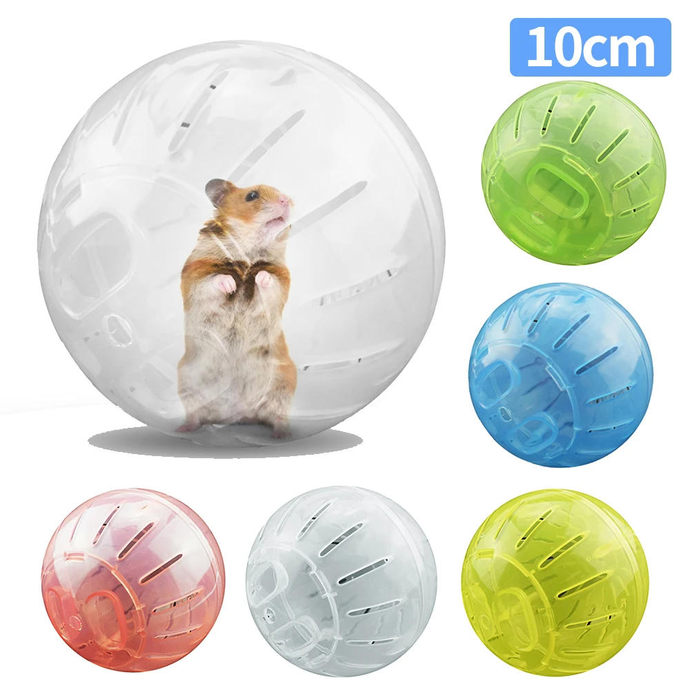 Hamster Sport Ball Grounder Rat Small Pet Rodent Mice Jogging Running Hamster Gerbil Exercise Balls Play Toys Accessories — image 1