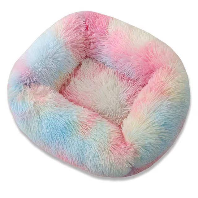 Square Dog Bed Long Plush Solid Color Pet Beds For Little Medium Large Pets Super Soft Winter Warm Sleeping Mats For Dogs Cats — image 14