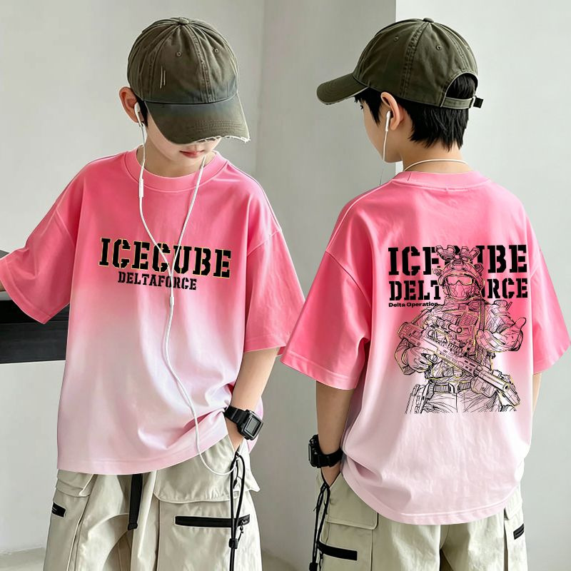 Cool Dragon Short Sleeve T-Shirt for Boys — image 6