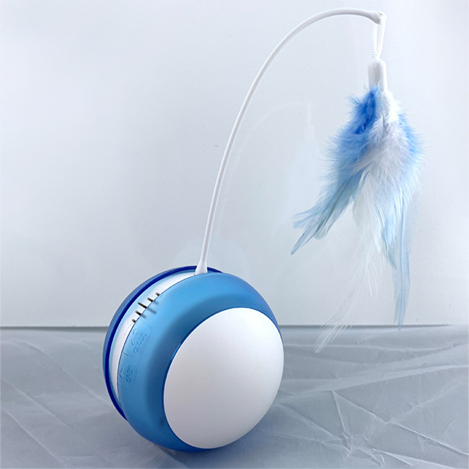 Juguetes de Tumbler para Gatos: Rueda Interactiva con Sonido y Luces para Mascotas — imagen 3