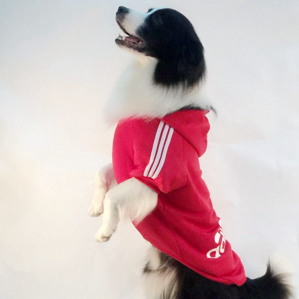 Pet Dog Clothes For Large Dogs French Bulldog Dog Hoodies Winter Clothes — image 4