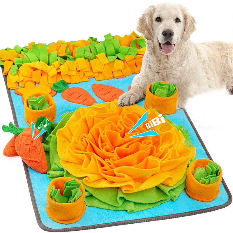 Pet Puzzle Snuffle Mat Slow Feeder Blanket Mental Stimulation Toy — image 9