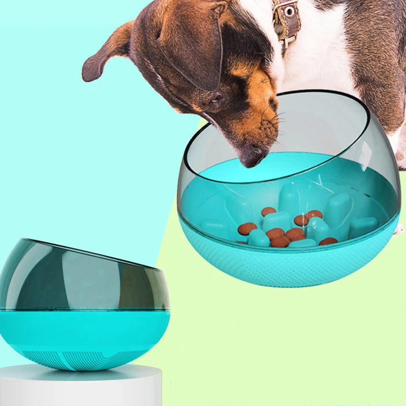Pet Dog Bowls Puppy Slow Down Eating Feeding Bowl Dish Bowel Prevent Choking Obesity Dogs Supplies — image 1