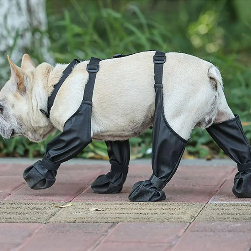 Botitas de Pelo para Perros - Calzado Impermeable Respirable para Pequeños, Medianos y Grandes Caninos - Productos Duraderos para Mascotas — imagen 6