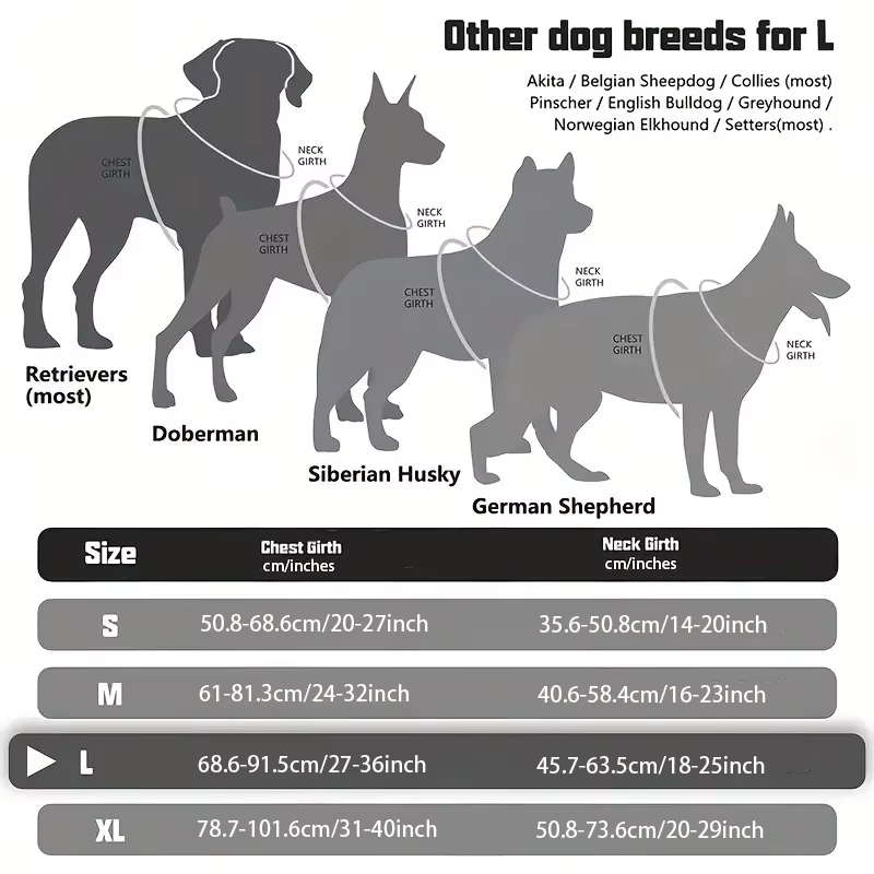 Arnés de Perro, Arnés Táctico con Manija, Vestido para Servicios Caninos con Paneles de Velcro y Anillo, Arnés Ajustable para Cachorros — imagen 2