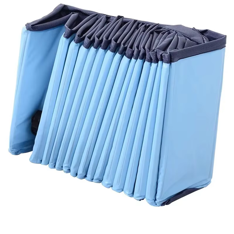 Foldable PVC Pet Swimming Pool Portable Dog Bath Tub With Drain Valve 160X30CM — image 4