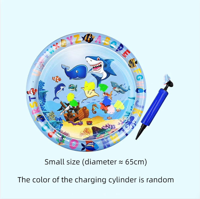 Pet water injection ice pad, summer cat and dog fun cooling water mattress, inflatable patting water pad toy — image 5