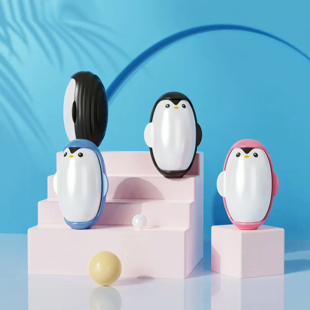 Penguin Lint Remover Household Portable Sticky Washable Reusable Mini Roller Brush Ball Suitable For Pet Hair Clothing Cleaning — image 2