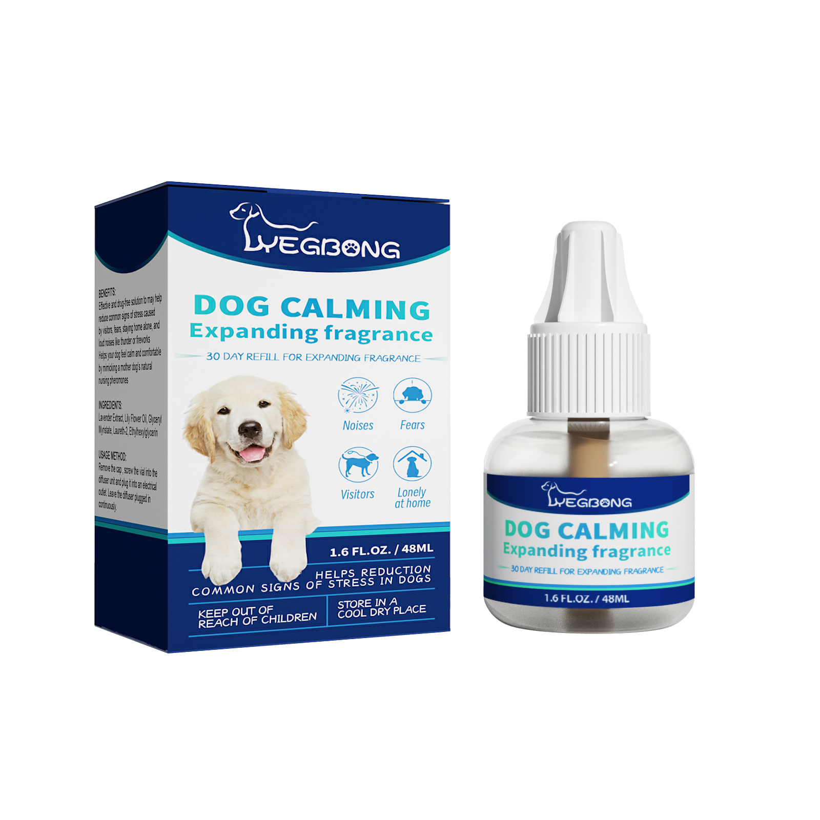 Pet Emotional Care Solution, Relieve Cats And Dogs Anxiety Fretful Comfortable And Calm Care Liquid — image 4