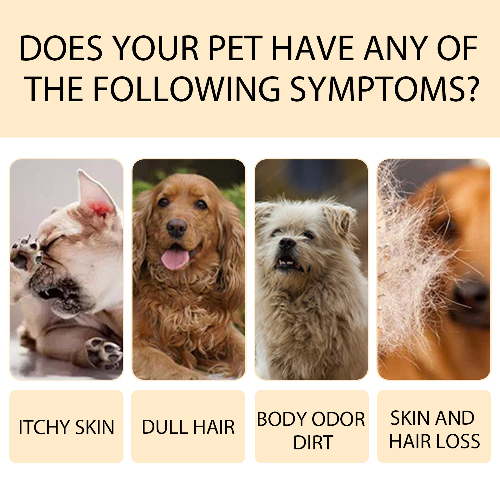 Pet Shampoo, Gentle Cleansing Of Pet Cat And Dog Hair With Smooth Unknotted Shampoo — image 6