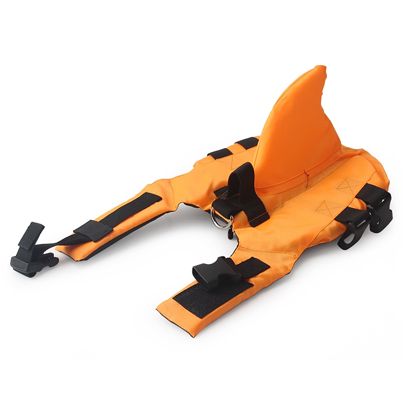 Dog Life Vest Summer Shark Pet Life Jacket Dog Clothes Dogs Swimwear Pets Swimming Suit — image 2