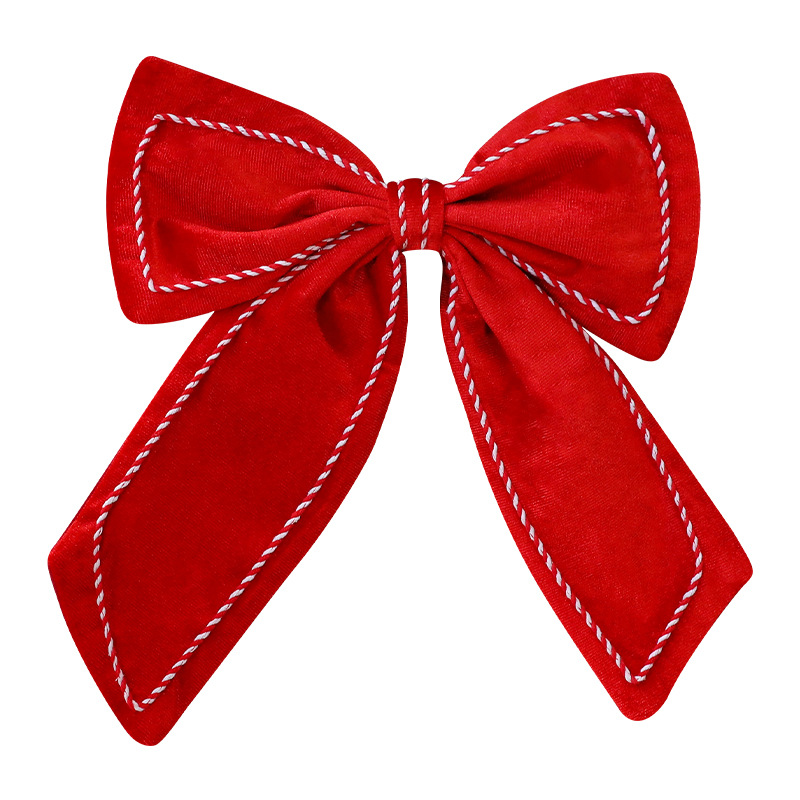 Saint Yuan New Velvet 3D Butterfly Large Christmas Decoration Tree Ornament Window Display Decor — image 6