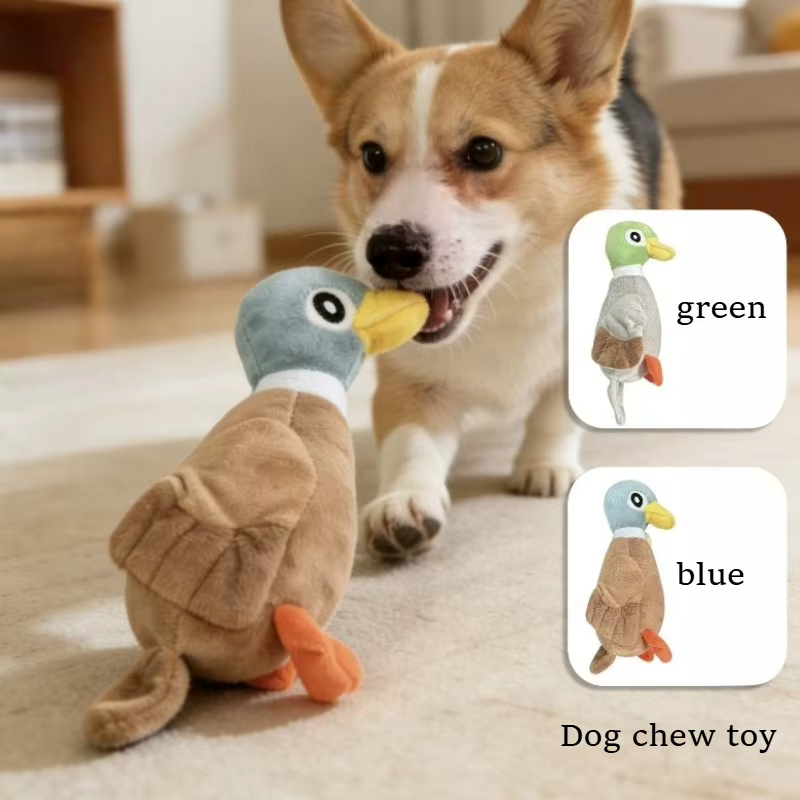 Juguetes para Perros de Pájaro de Algodón Resistente a Mordeduras Juguetes de Sonido para Entrenamiento Plush para Cachorros Suministros Caninos — imagen 1