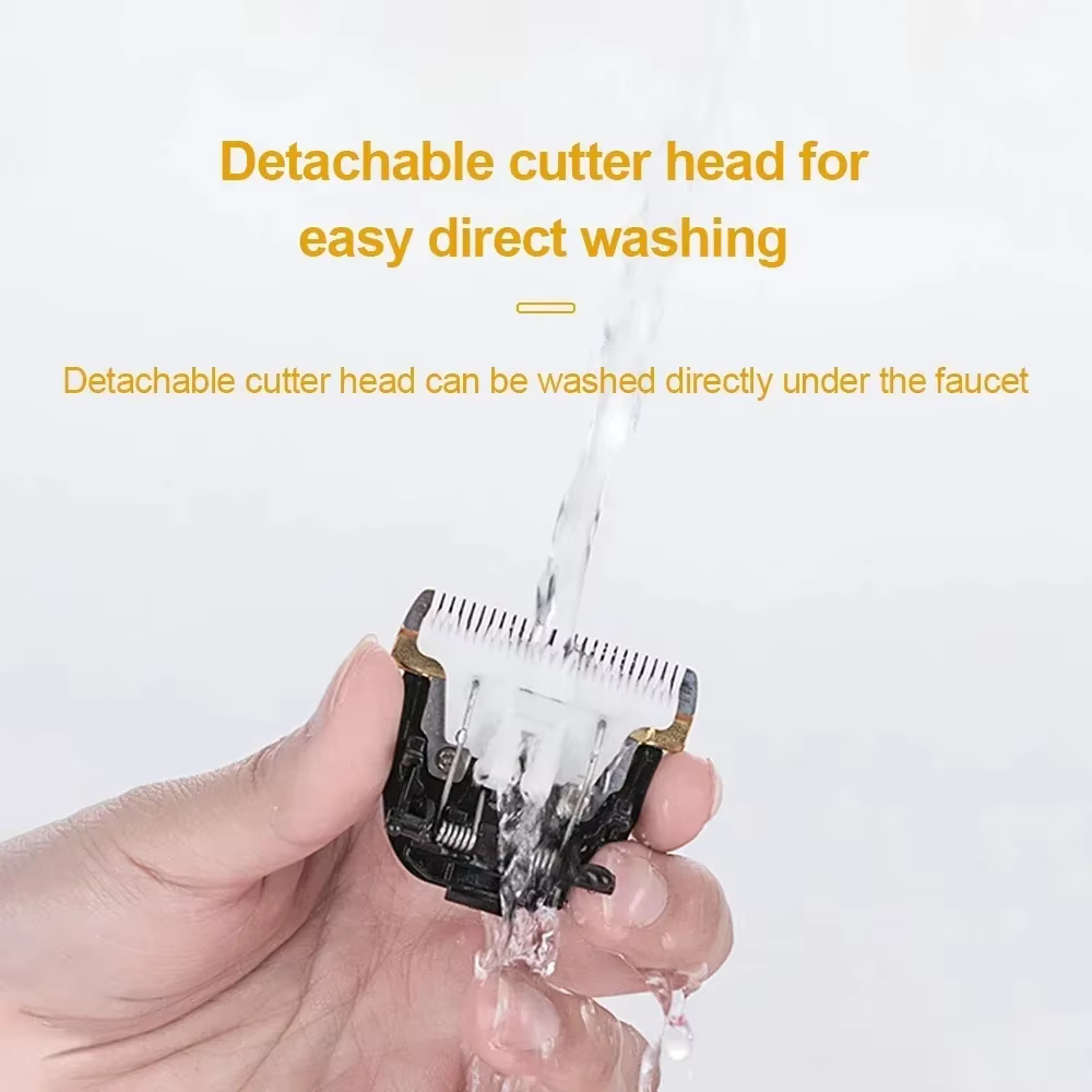 Dog Professional Hair Clipper Electrical Grooming Trimmer for Pets USB Rechargeable Cat Shaver Animals Haircut Machine — imagen 5