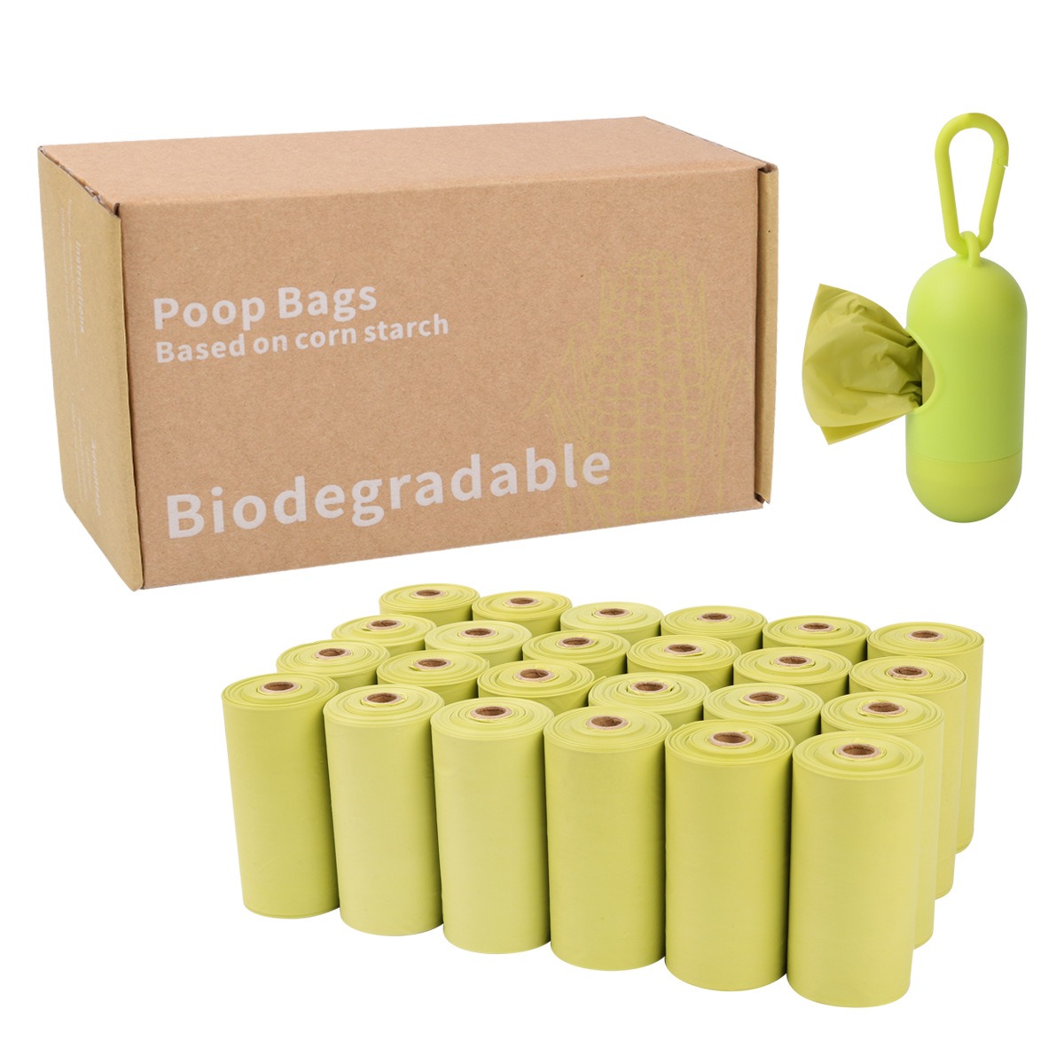 Corn starch based biodegradable pet garbage bags — image 4