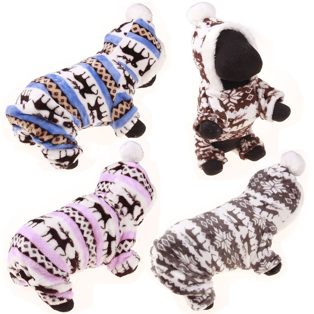 Costra de invierno para mascotas de lana de algodón con relleno, abrigo para perros y animales domésticos — imagen 1