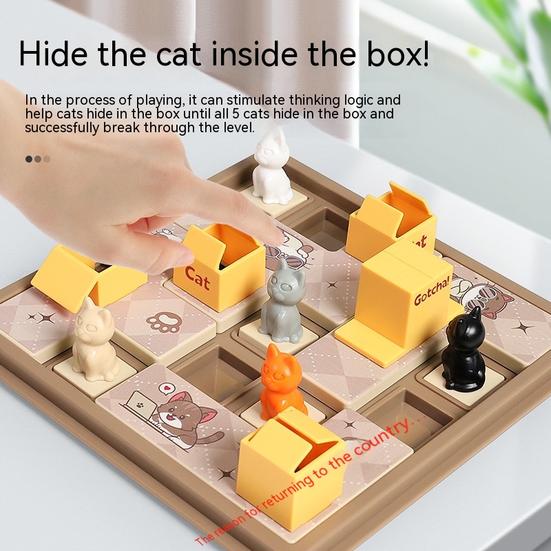 Juego de Mesa para Niños con Gato Escondido en Liquidación — imagen 3