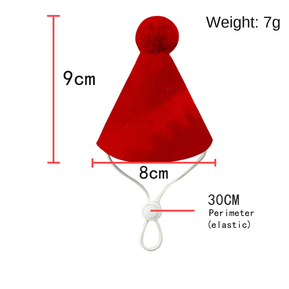 Pet birthday drool scarf cat bib scarf dog cat hat — image 11