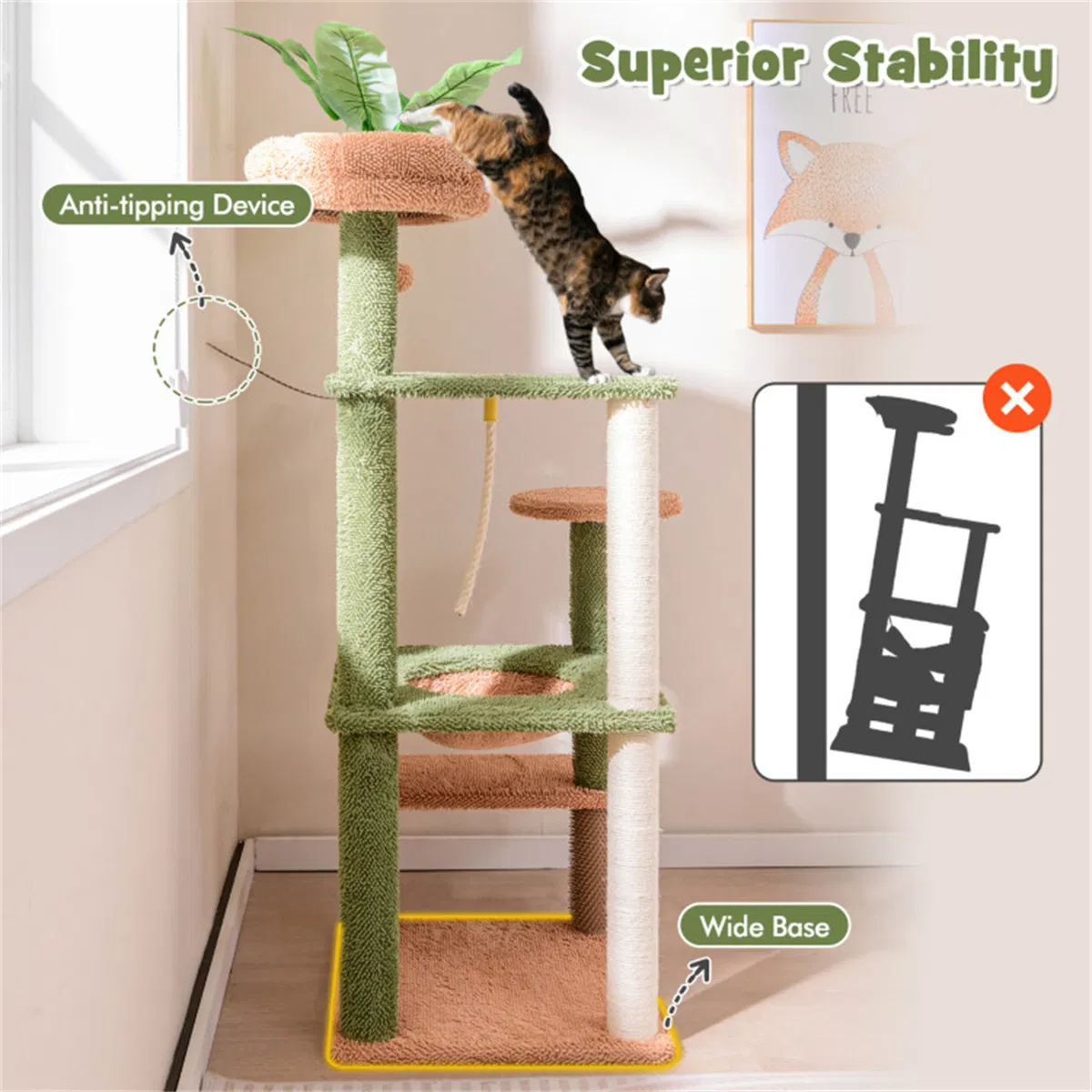 Multilevel Cat Tree, Cat Apartment — image 8