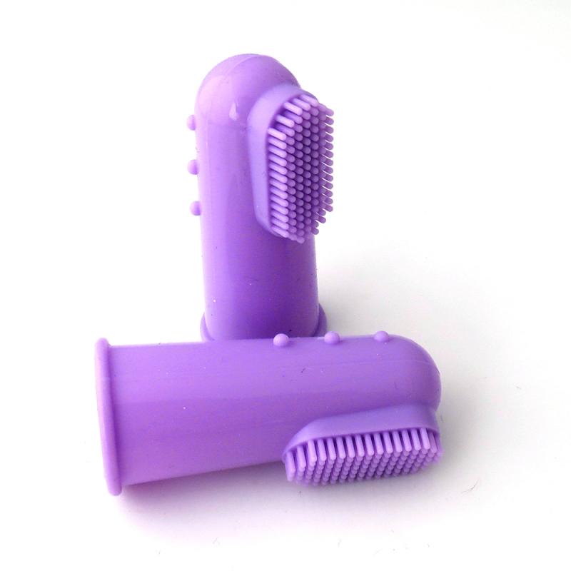 Pet Toothbrush Silicone Finger Dog Toothbrush Cat Finger Sets Brushing Teeth Oral Cleaning Supplies — image 12