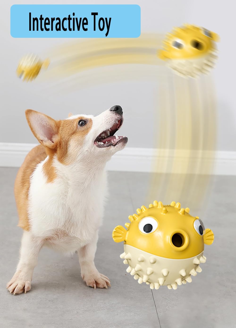 Juguetes Interactivos para Perros con Dispensador de Comida - Juguetes para Masticar para Perros Medianos y Grandes - Entrenamiento Canino — imagen 8