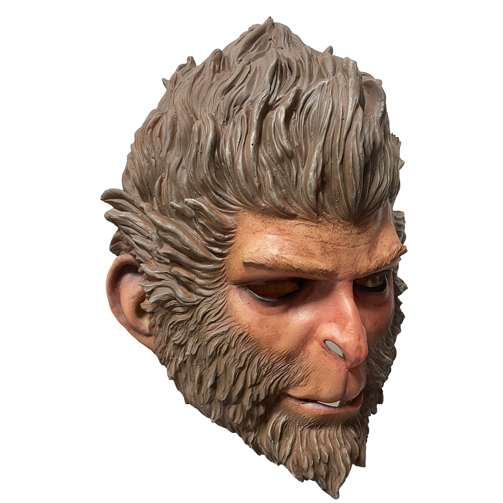 Black Myth: Halloween Wukong New Empty Mask Game Cos Props Peripheral Wukong Mask Funny Monkey Headgear Halloween Gifts — image 3