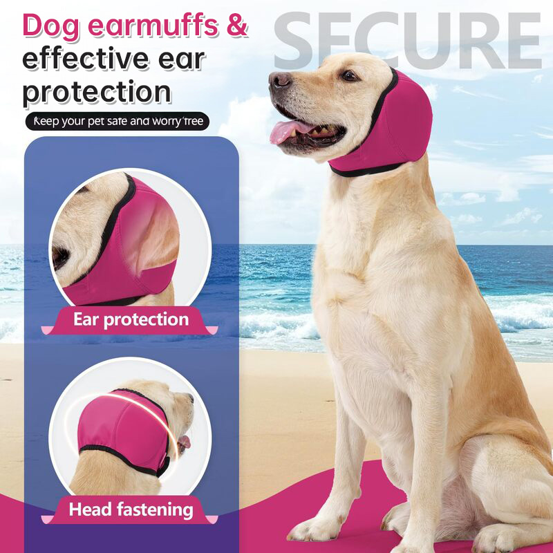 Protectoras de Orejas para Perros Impermeables: Para Natación/Peinado, Cancelación de Ruido, Calmante (Alivio de Ansiedad y Prevención de Choque) — imagen 15