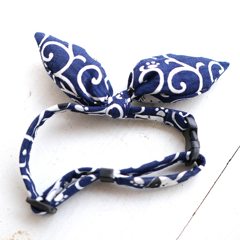 Pet Collar Bow Tie Can Be Adjusted To Make Cute Cat Puppy Bow Tie Silent Medium-Sized Dog Small Dog — image 4