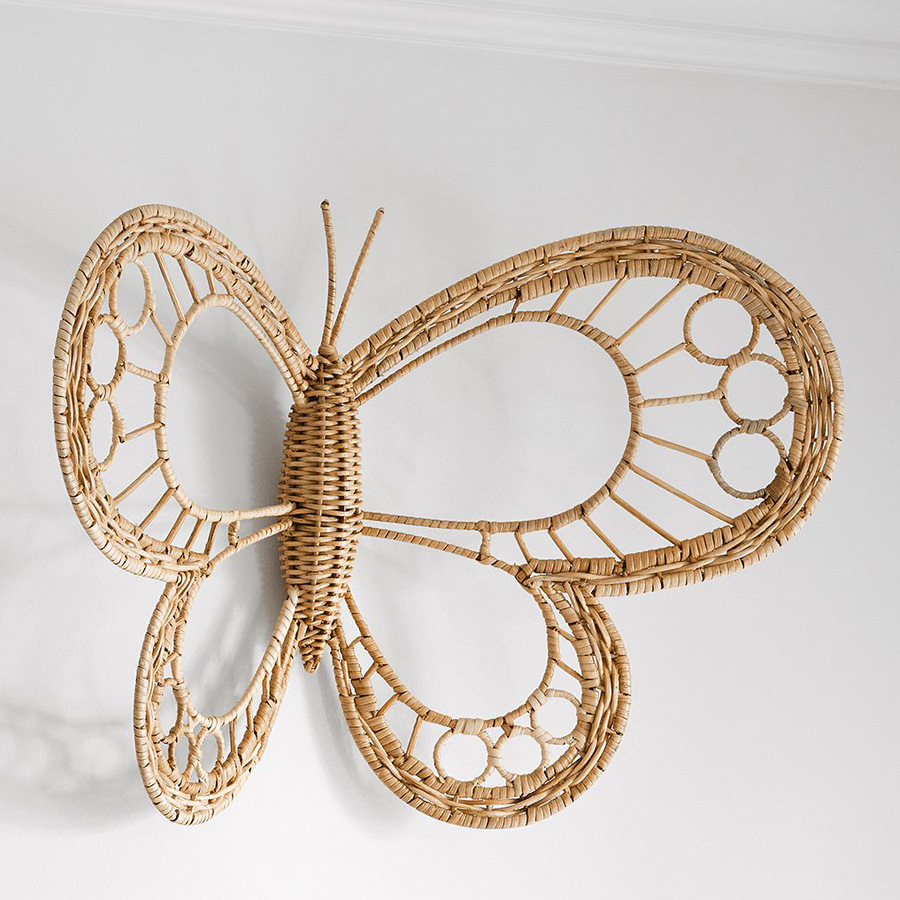 Muestral de Mariposas de Grano en Estilo Nórdico para Decoración de Pared — imagen 7