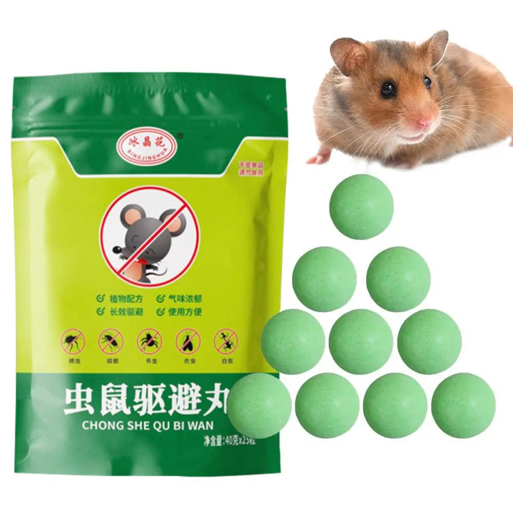 10 Pcs Peppermint Mice Repel Mouse Repeller Balls Mint Mice Repeller Fly Control Pouches for Outdoor Mouse Rats Squirrel — image 4