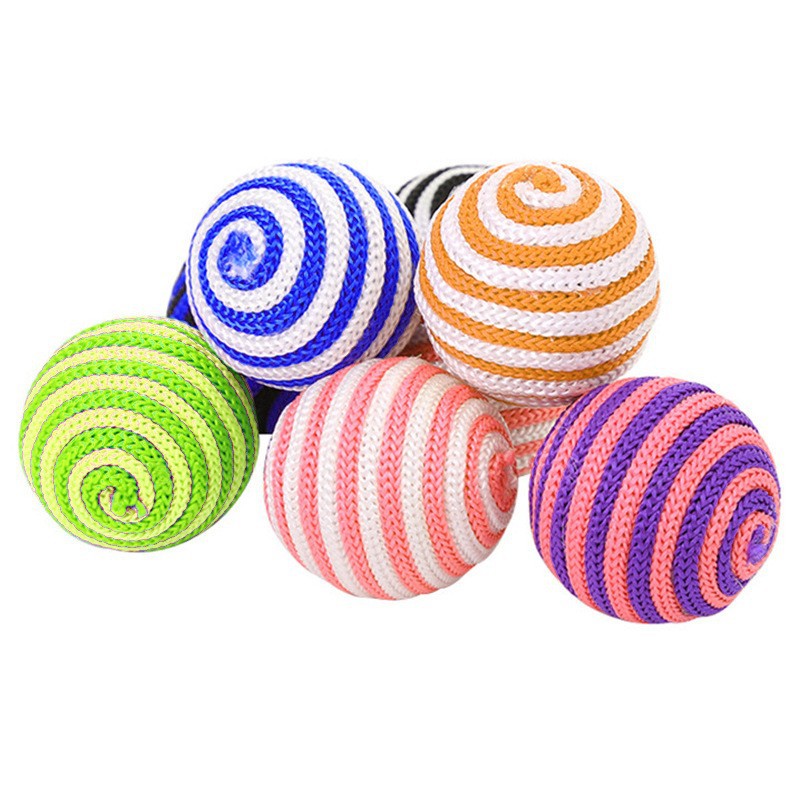 Feathered Sisal Ball Cat Toy for Self-Entertainment and Boredom Relief, Durable Cat Toy for Scratching and Biting — image 12