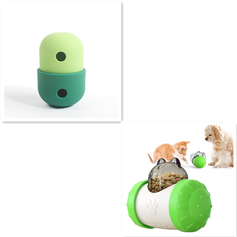 Nuevos juguetes para mascotas 2 en 1 - Pelota de juguete con drenaje para perros - Suministros para mascotas de silicona — imagen 11