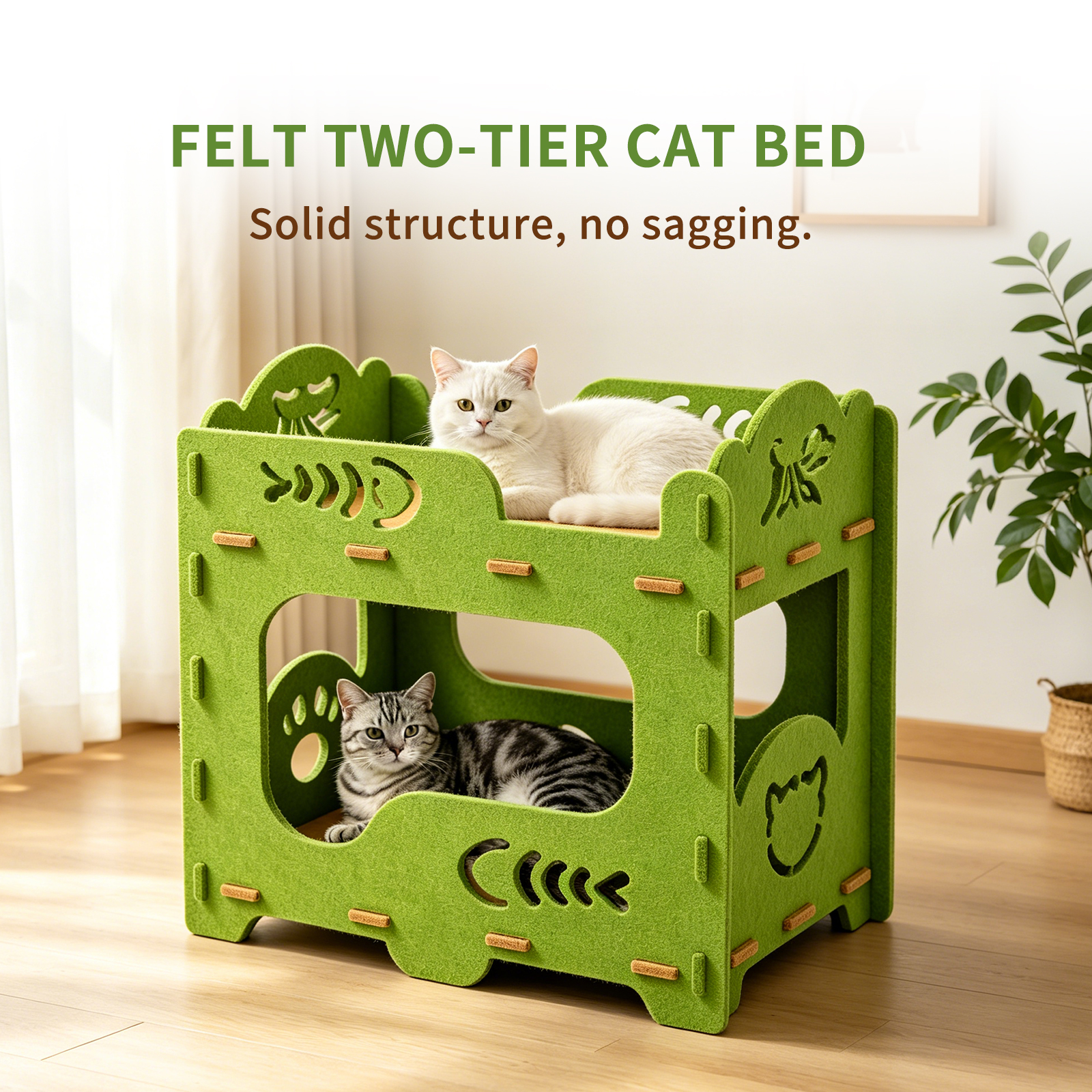 Solo Recogida en Tienda - Camita para Dos Gatos — imagen 12